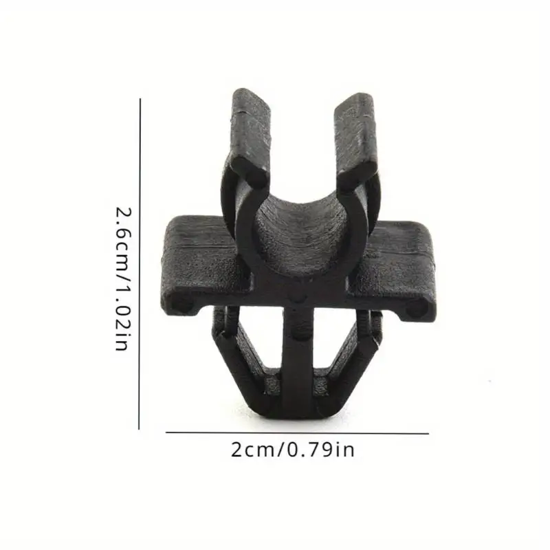 Plastic Retainer Set Car Fastener Hood Bonnet Prop Rod Support for DIY Auto Repair Projects