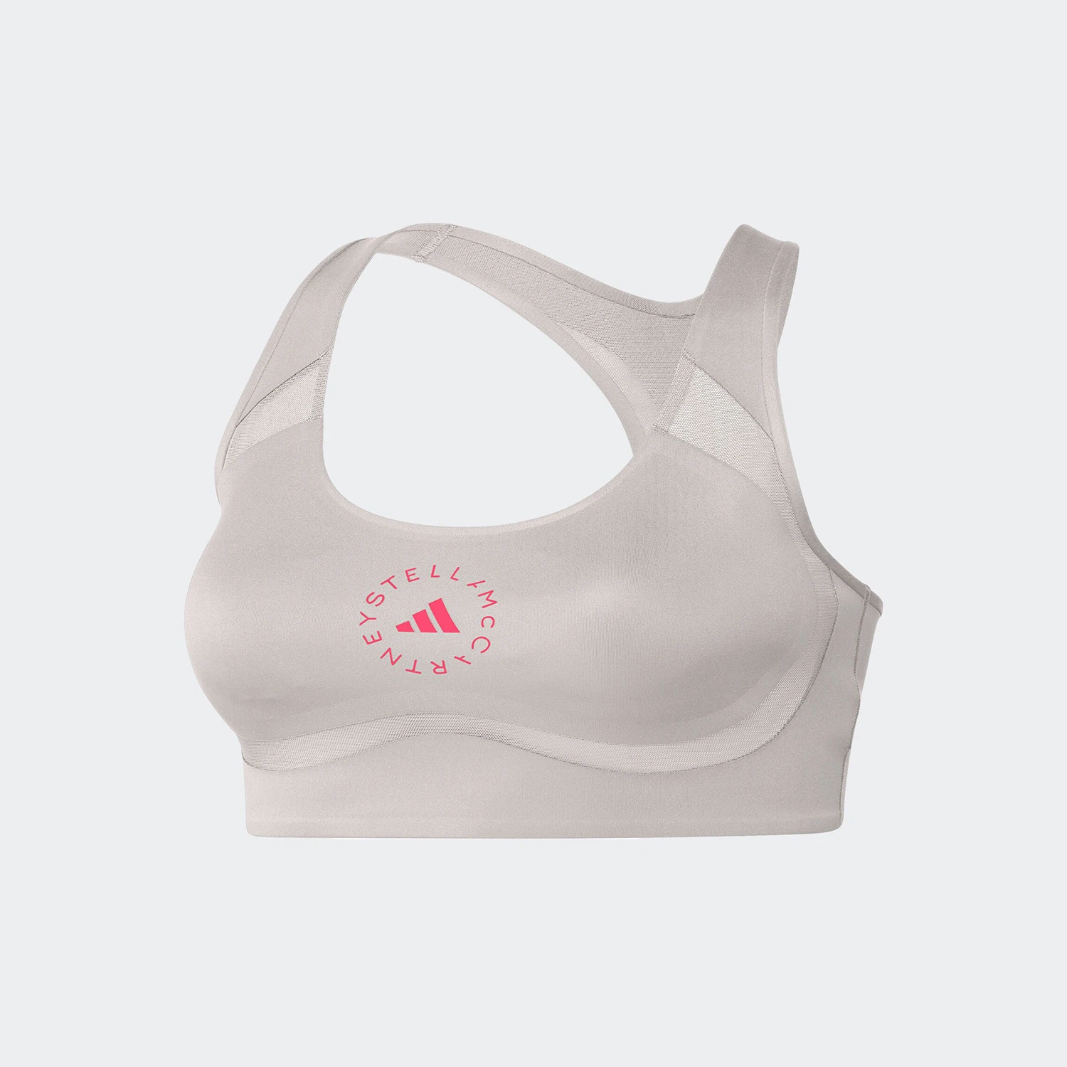 

Официальный женский спортивный бюстгальтер Adidas Authentic SMC со средней поддержкой и U-образной спинкой JD7714