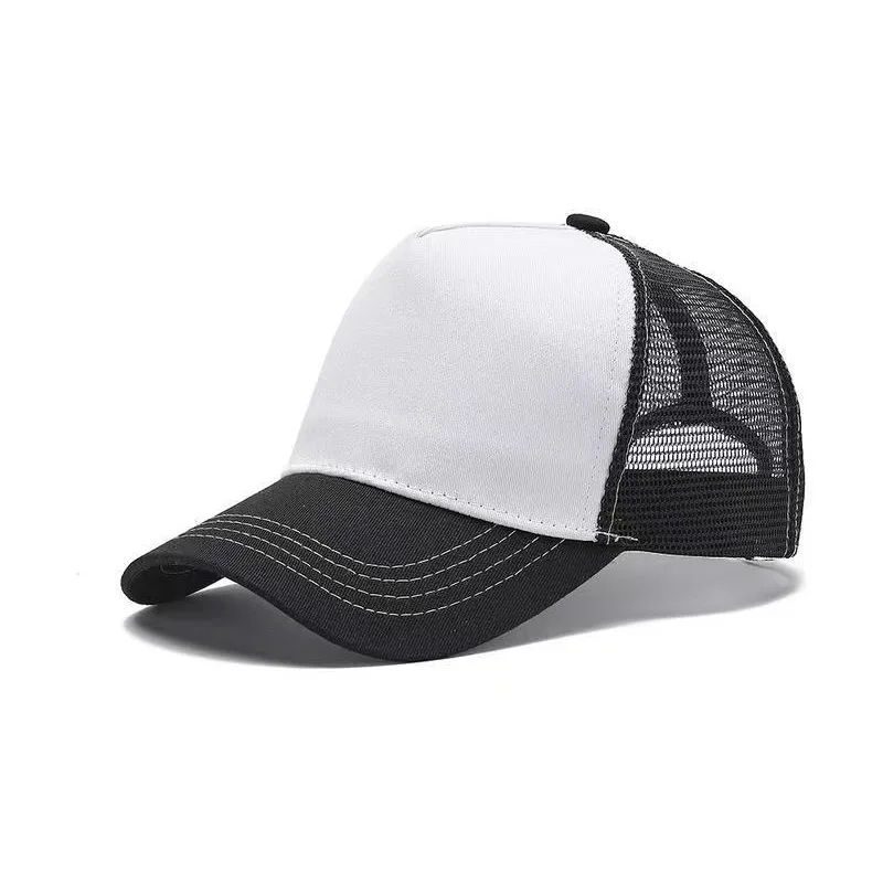 Men's Women's Summer Mesh Baseball Caps Solid Cheap Dropshipping Sun Visor Hats Unisex Hat Official-website