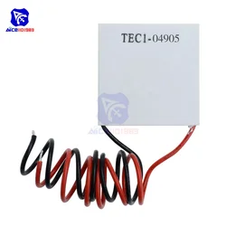 TEC1-04905 TEC104905 Heatsink Thermoelectric Cooler Cooling Module Board Peltier Plate 25*25mm DC 5V 5A