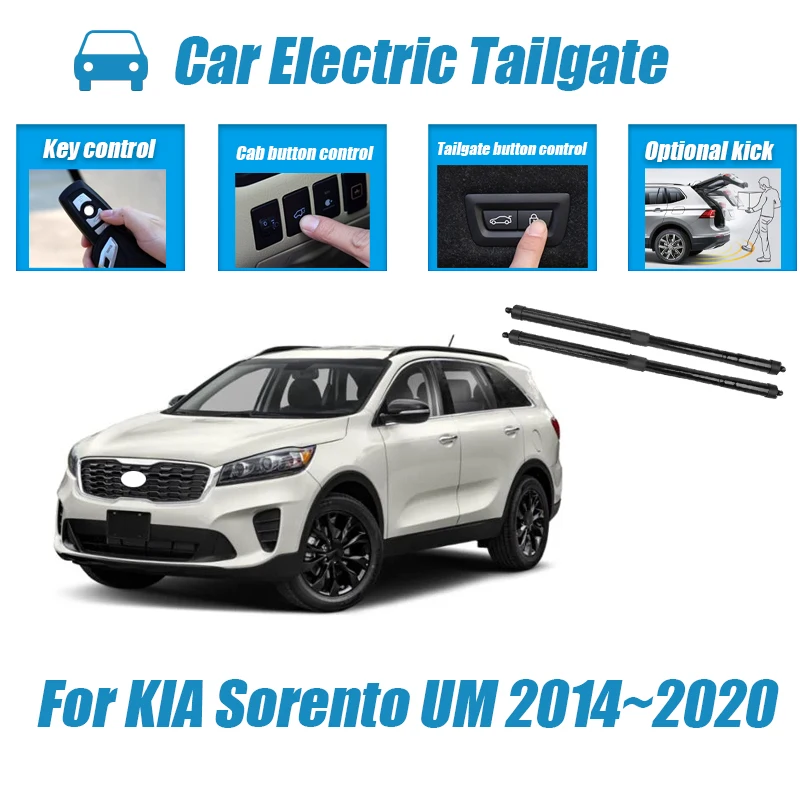 

Car Power Trunk Lift Electric Hatch Tailgate Strut Auto Rear Door Actuator For KIA Sorento UM 2014~2020 Silently Dedicated car