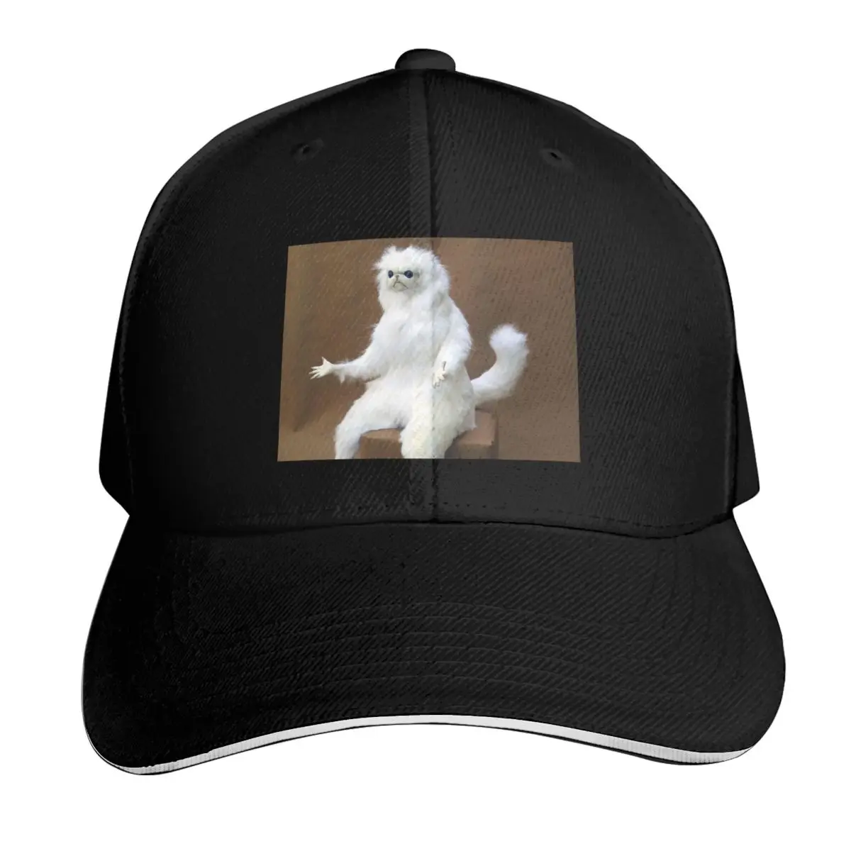 Persian Cat Room Guardian Baseball Cap Adjustable Buckle Closure Moisture Wicking Quick Dry Curved Brim Classic Fit