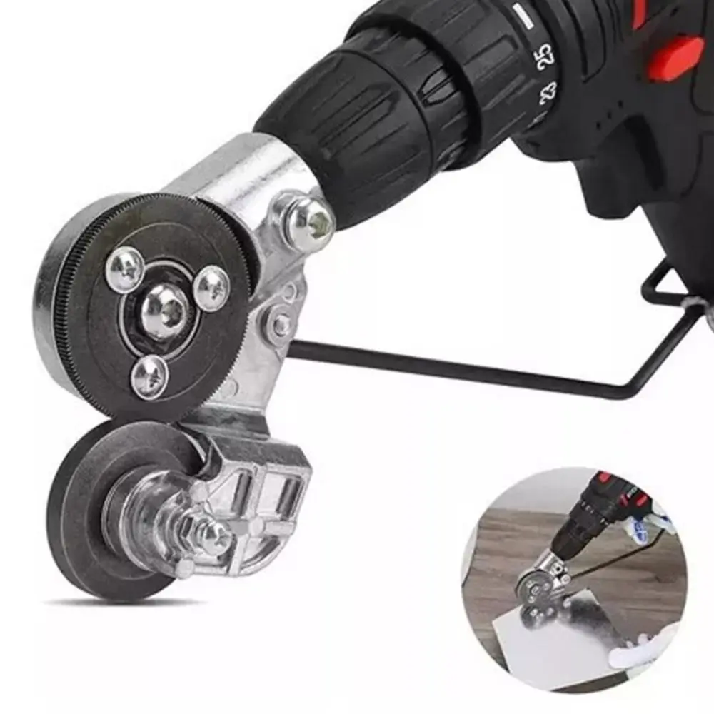 Sharp Metal Electric Drill Plate Cutter Cutting Tools Drill Modification Fast Cutting Plate Punch Shears Power Tool Accessories
