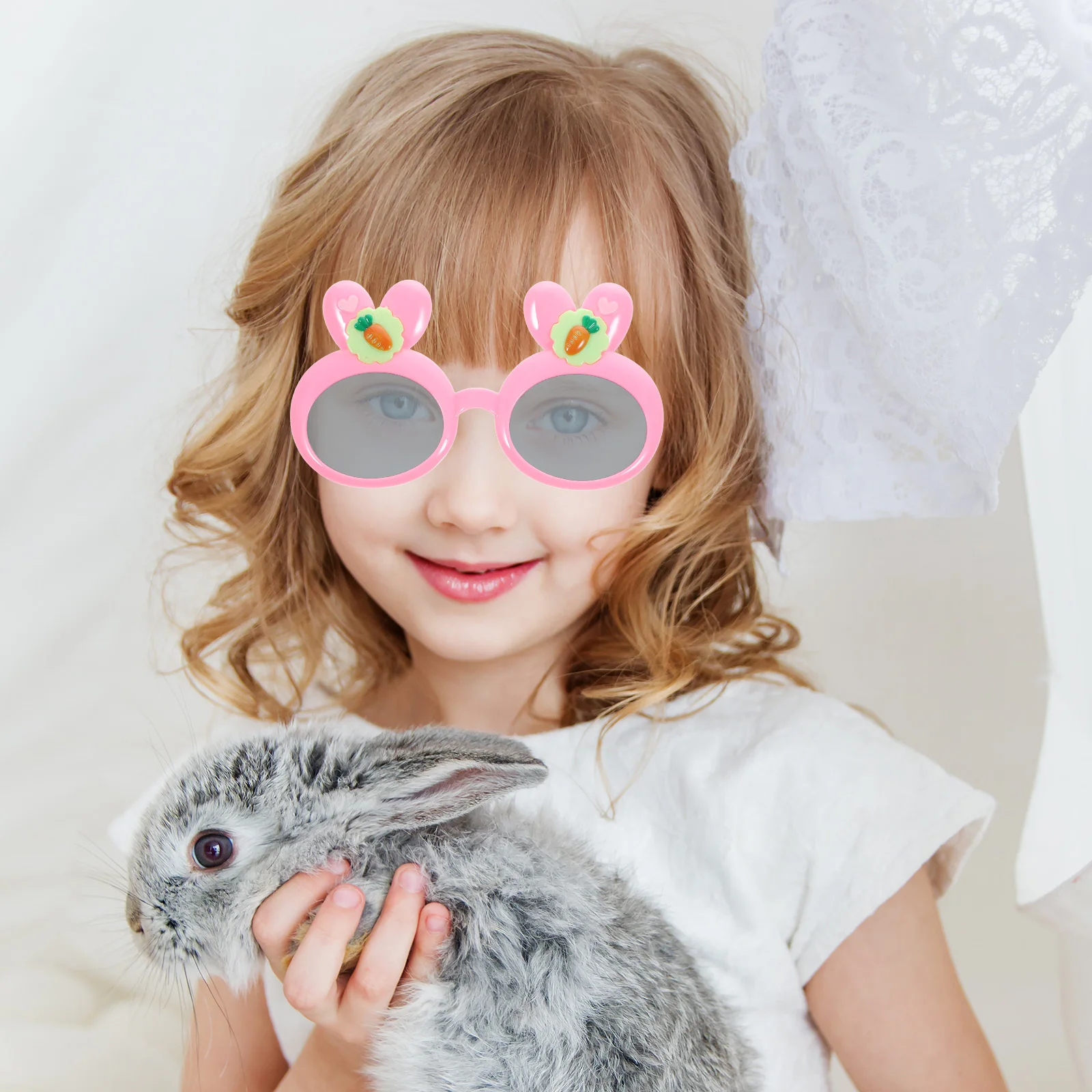 

1Pair Cute Sunglasses Funny Cartoon Summer Eyewear Sunglasses Party Glasses Outdoor Eyeglasses Summer Eyeglasses