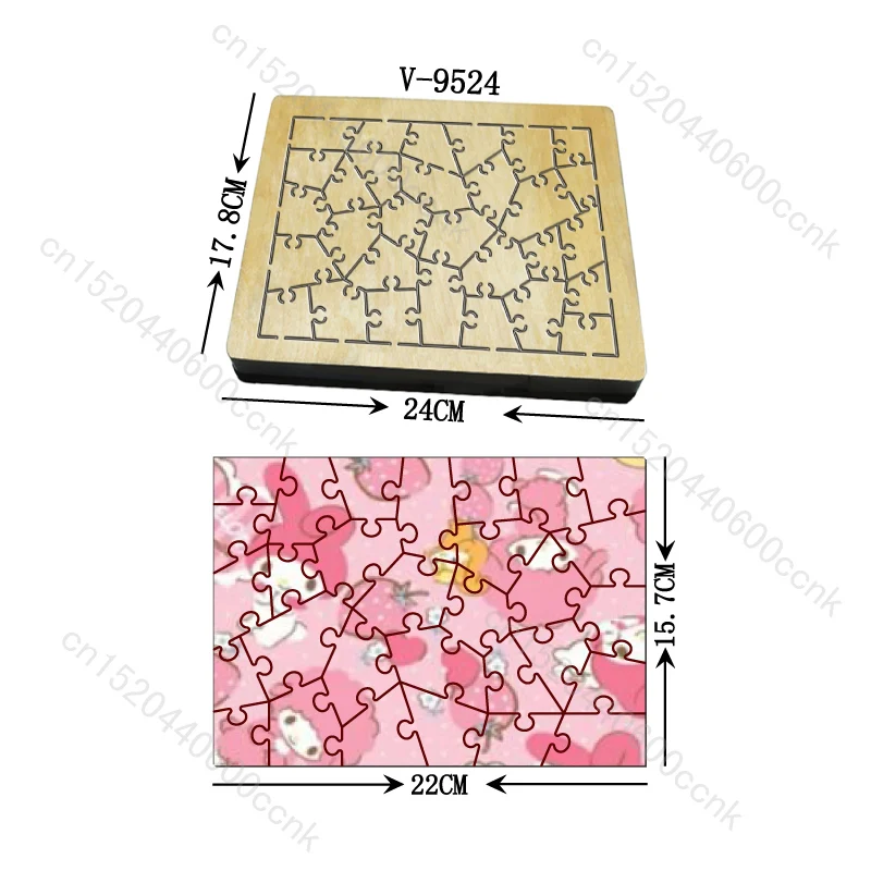 

Новый Пазл деревянные штампы вырезанные штампы Скрапбукинг/несколько размеров/оформление