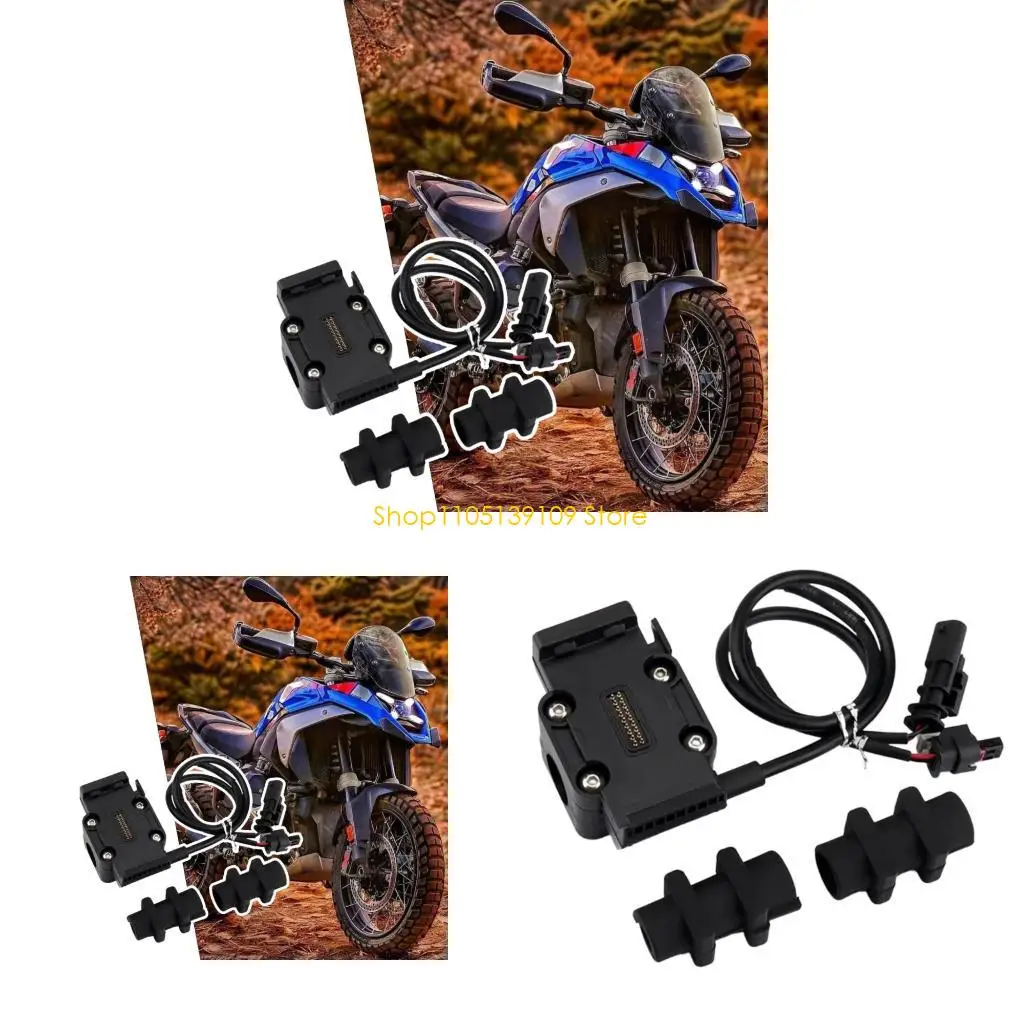 

Fast Release Radio Charging Base For Motorbike Guidance Permanent Plastic
