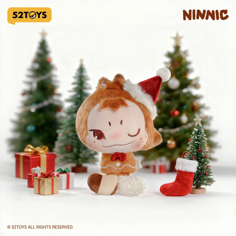 NINNIC Pat-Pat Плюшевый шарм-пряничный человечек, высота: 14 см