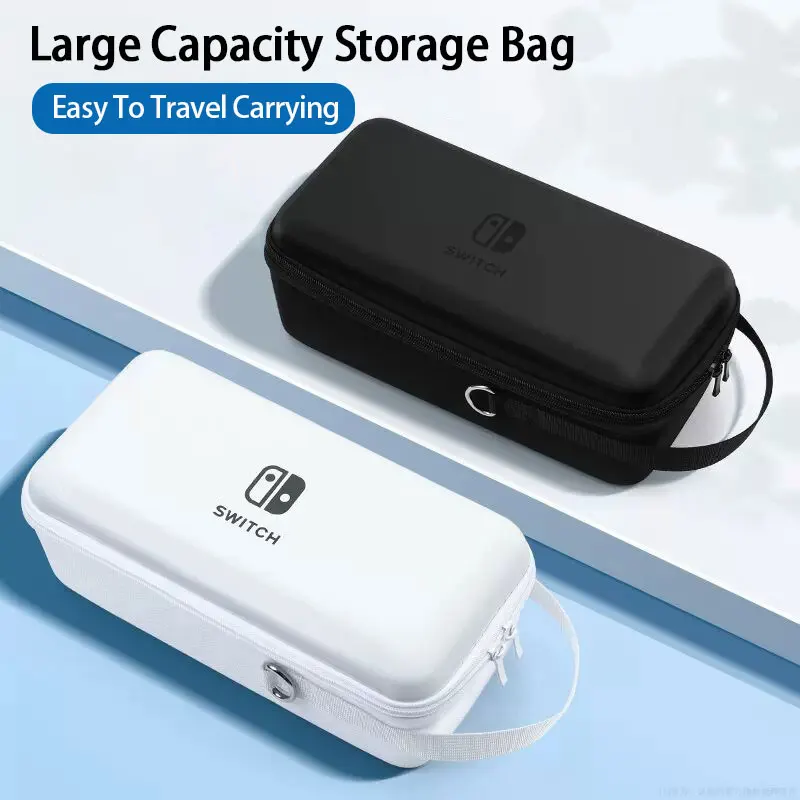 

Portable Storage Bag For Nintendo Switch Oled Game Console Dock Case Large Capacity Travel Carry Pouch Handbag Protective Cover