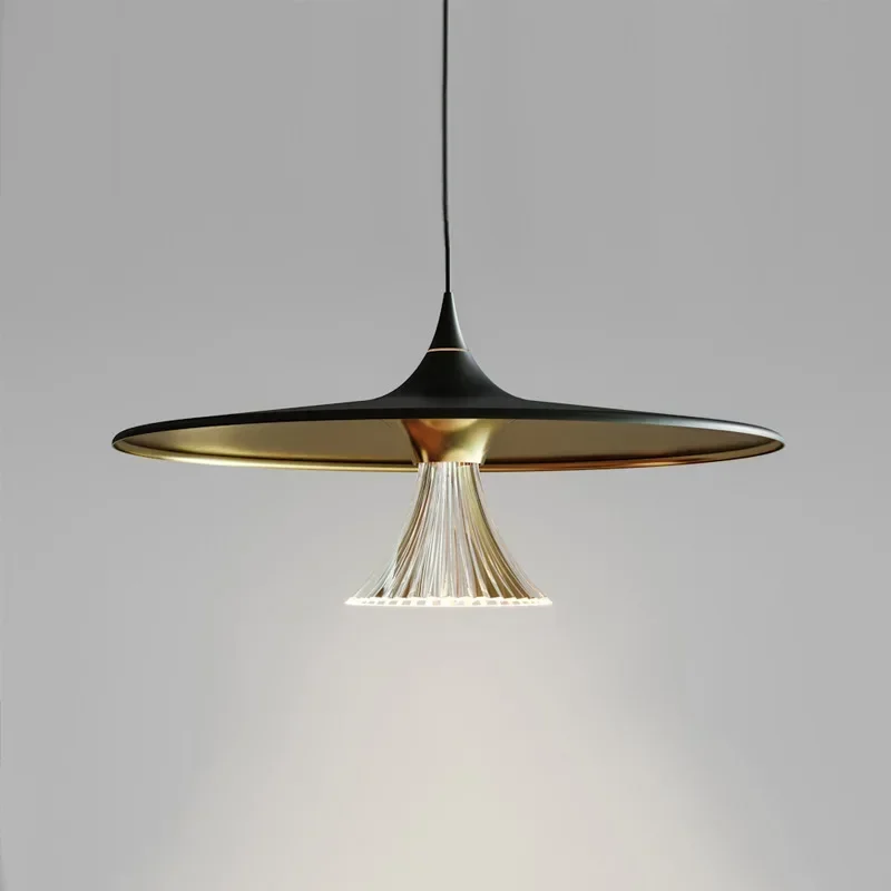 

GHJUYIOL Restaurant, dining table, bar, villa, living room, study, bedroom, Nordic UFO pendant lamp