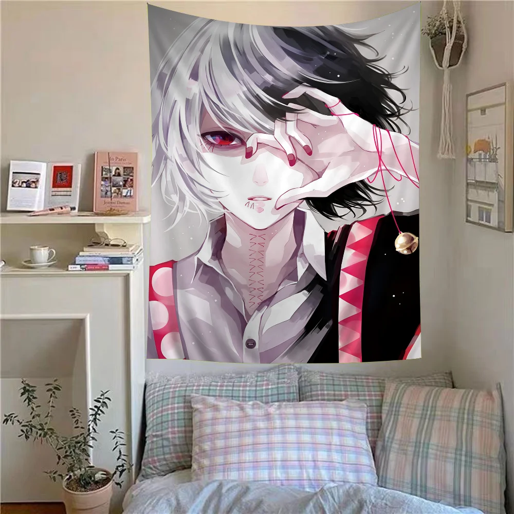 Tokyo Ghoul Suzuya Juuzou Anime Posters Sticky Waterproof Paper Sticker Coffee House Bar Kawaii Room Decor