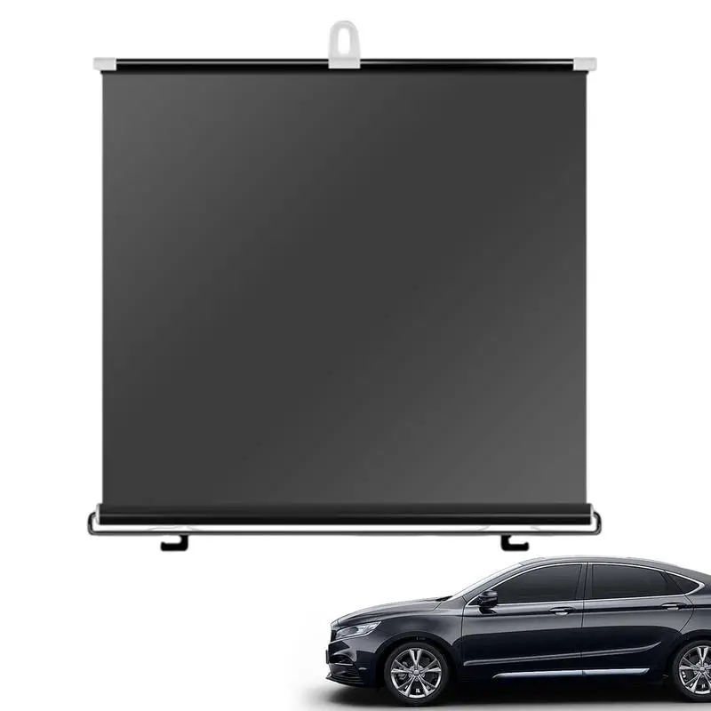 Parasol retráctil para camión, persiana enrollable delantera/trasera, accesorios interiores de coche, visera solar Anti UV