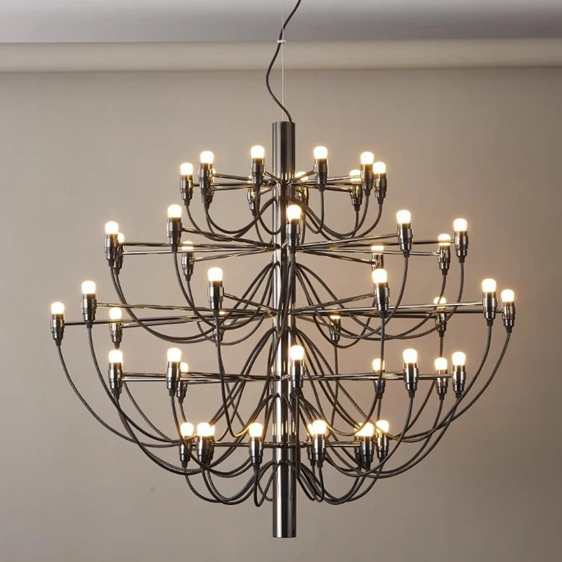 

Summer Fruits' Designer Pendant Light, French-inspired Chandelier for Living Room, Dining Area, and Stairwell in Duplex Villas