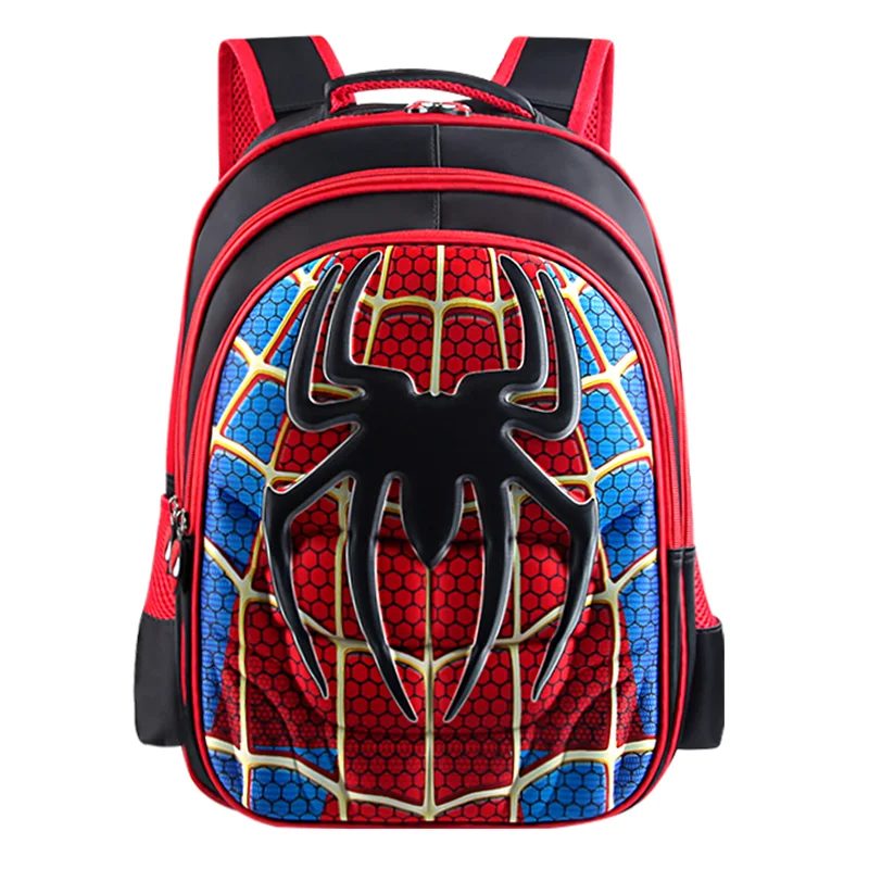 New Disney cartoon Avengers Spider-Man boys School Bag New Kindergarten Children's Backpack Cute Backpack