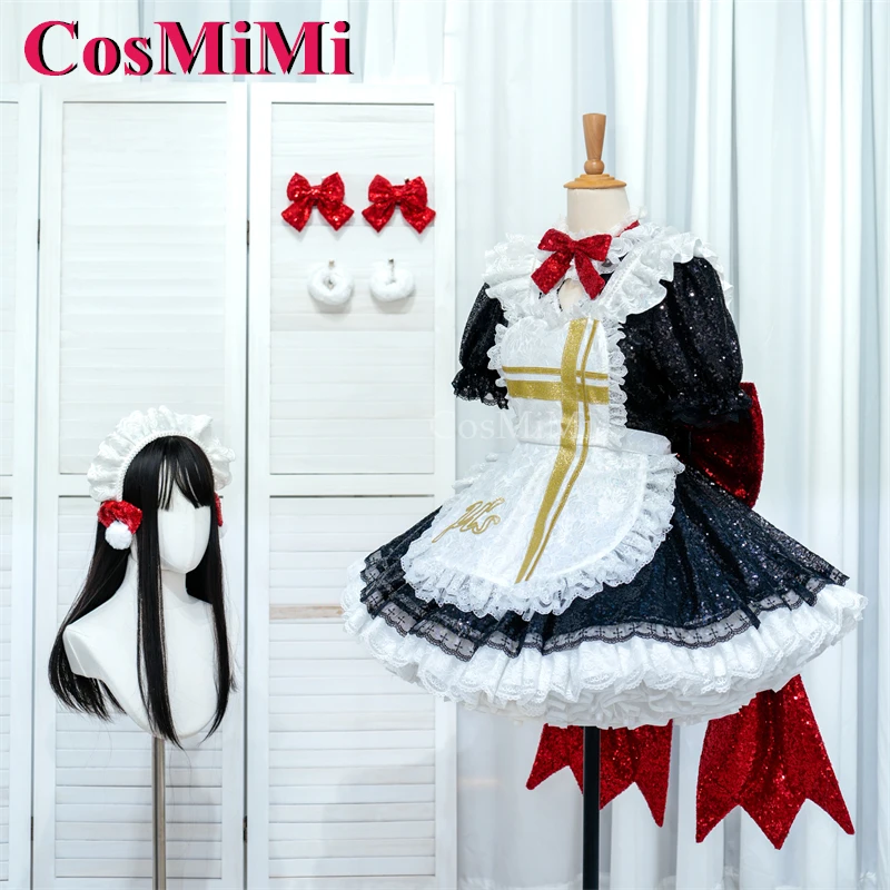 

CosMiMi Anime LoveLive Kousaka Honoka Cosplay Costumes Vocal Concert Sweet Performance Dress Carnival Party Role Play Clothing