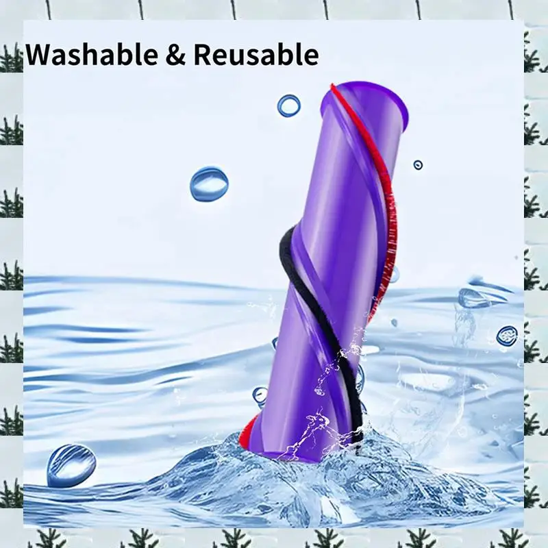 

ABLG 2X роликовая щетка для Dyson V10 Absolute V10 Animal V10 Total Clean + запасная часть беспроводного пылесоса 969569-01