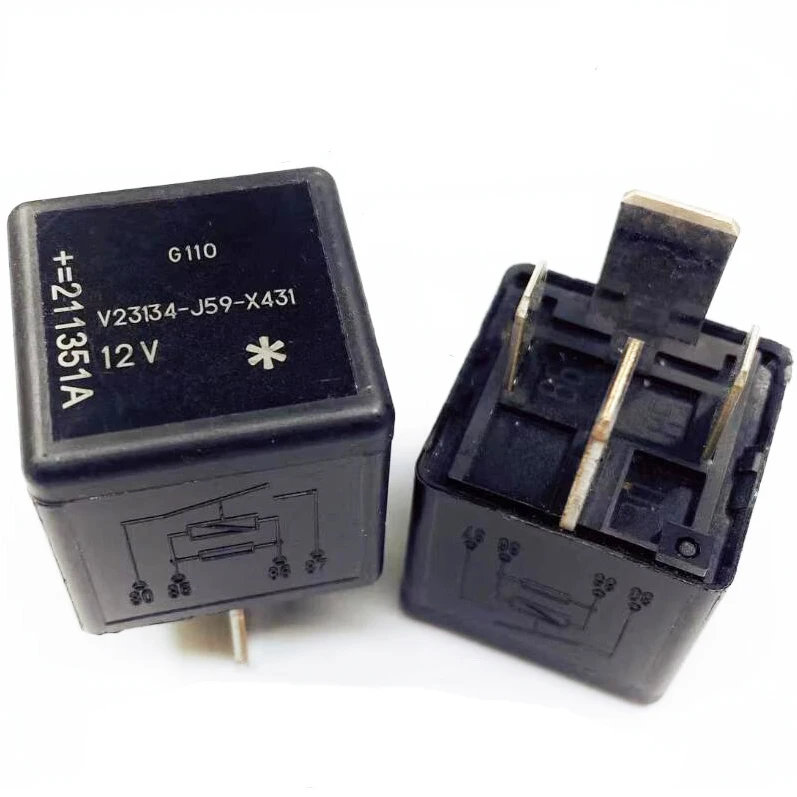 

HOT NEW V23134-J59-X431 V23134J59X431 12VDC DC12V 12V 70A relay 4PIN