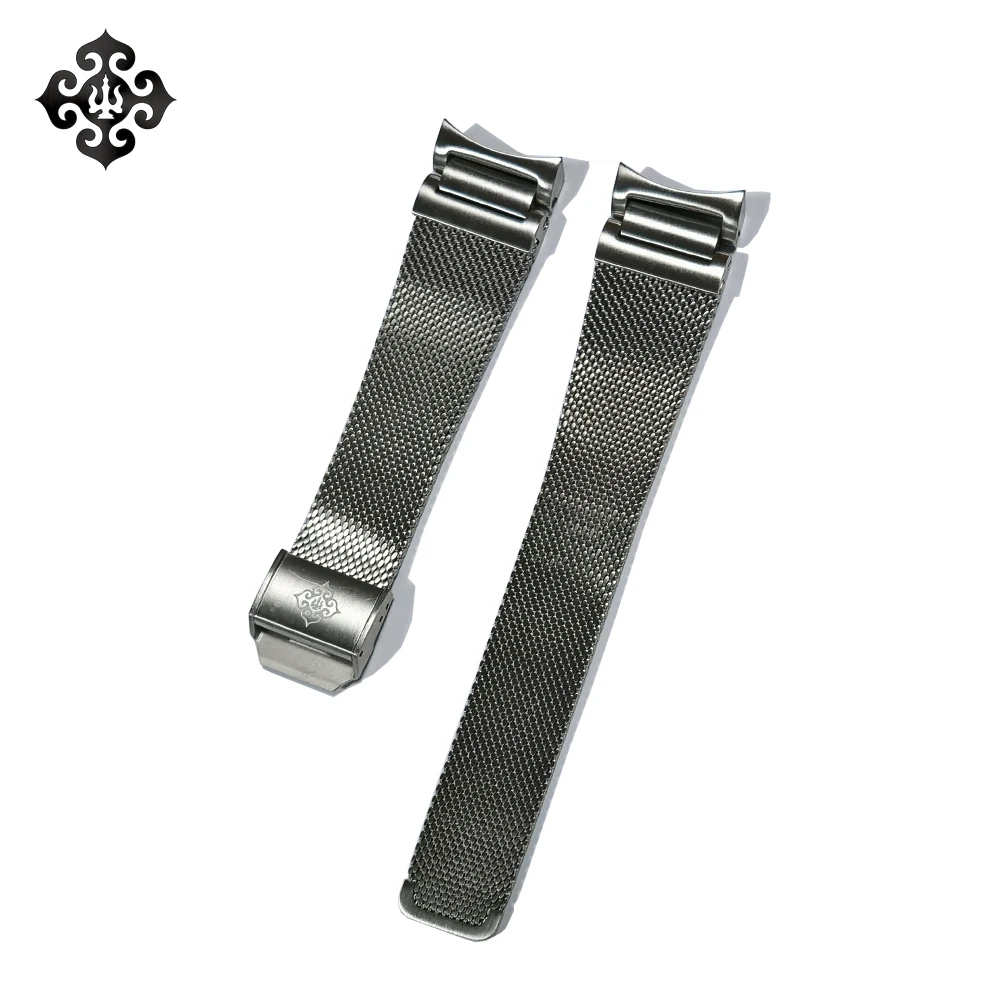 2023 New IX&DAO IPOSE Stainless Steel Advanced Watch Strap Mesh Bracelet Metal Watchband Watch Replacement Accessories