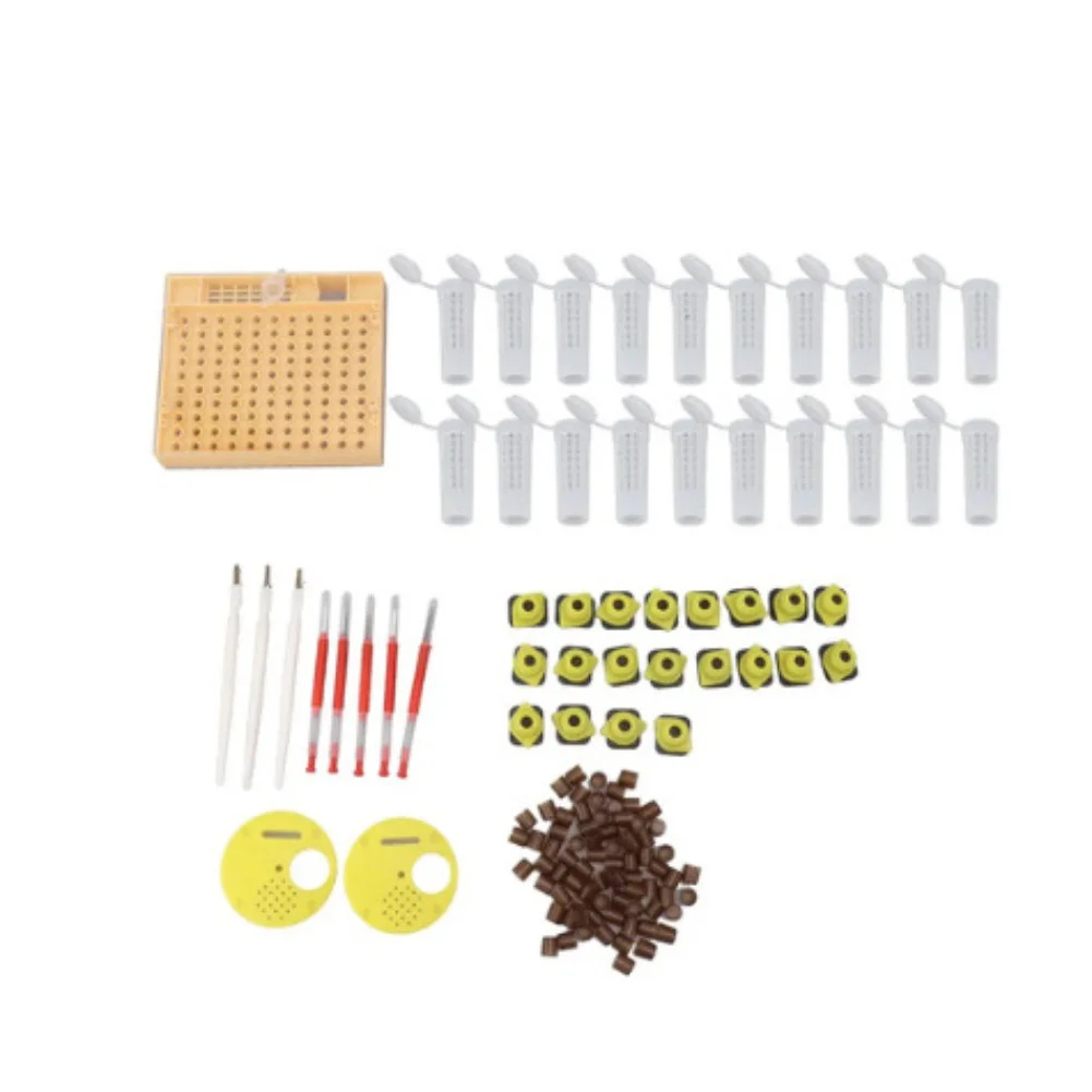 Tools For Hive Productivity Queen Rearing Kit Honey Extraction Tools Hive Accessories 120-piece Comprehensive Set