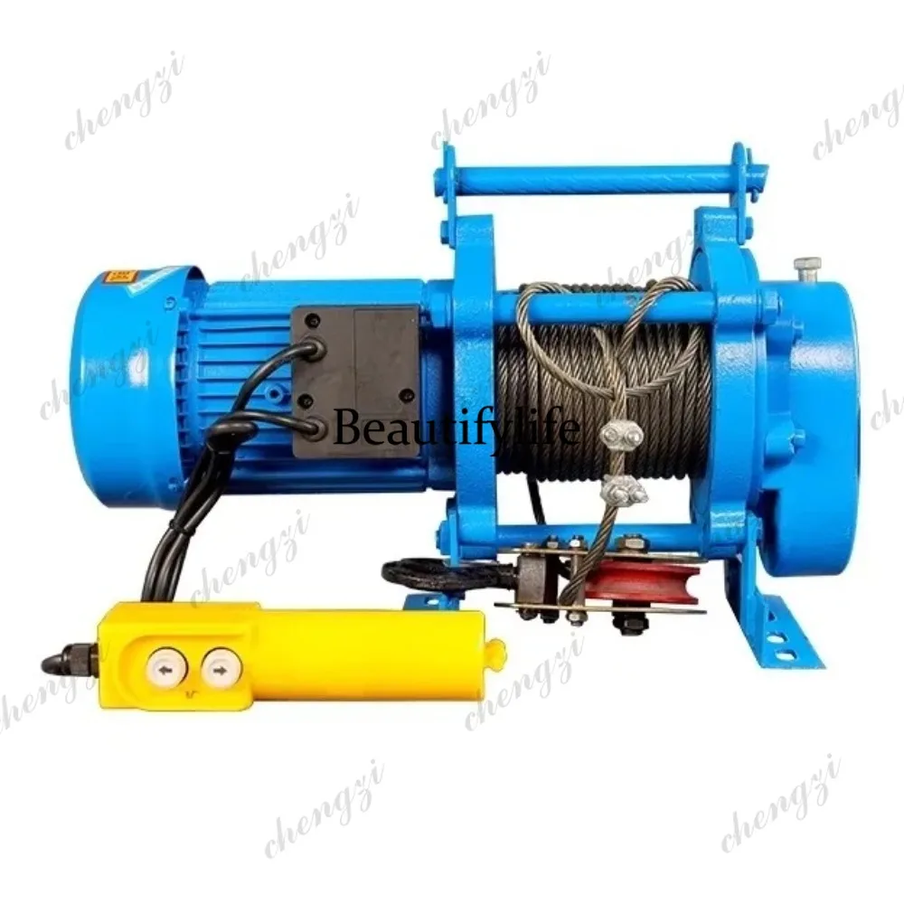 M81 Small crane multi-function winch 220v household winch 1 ton 2T electric hoist 380v construction decoration