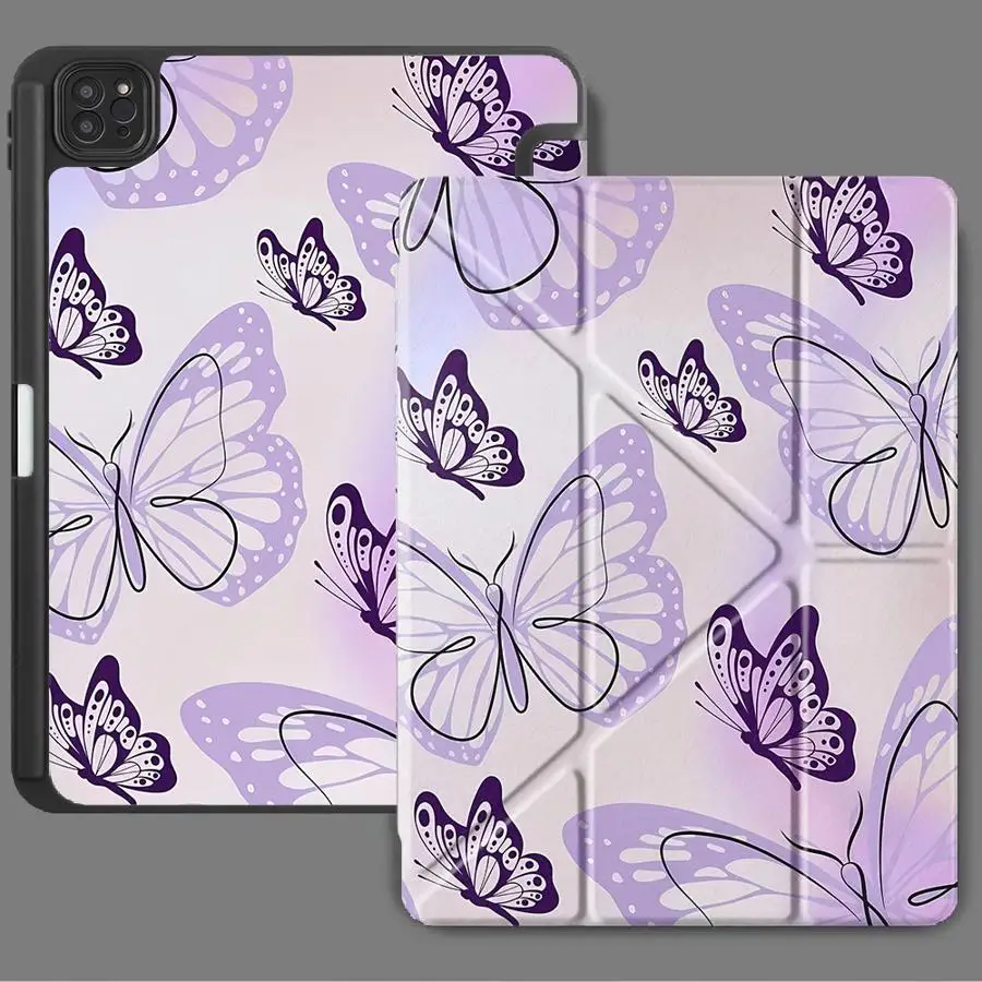 Holder Cover Tablet Case For iPad Pro 2025 Air 4 5 M3 M2 M4 11inch Mini 6 7 Pro 11th 10th 9th 8th 7th 12.9inch Beautiful