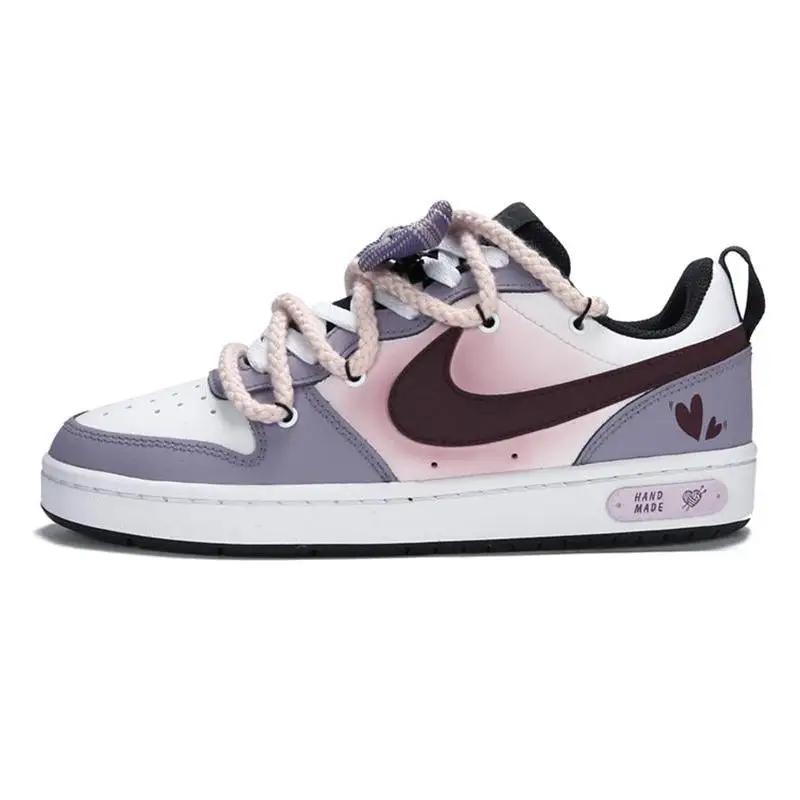 

【Customize】Nike Court Borough Skateboarding Shoes Women's Sneakers shoes BQ5448-115