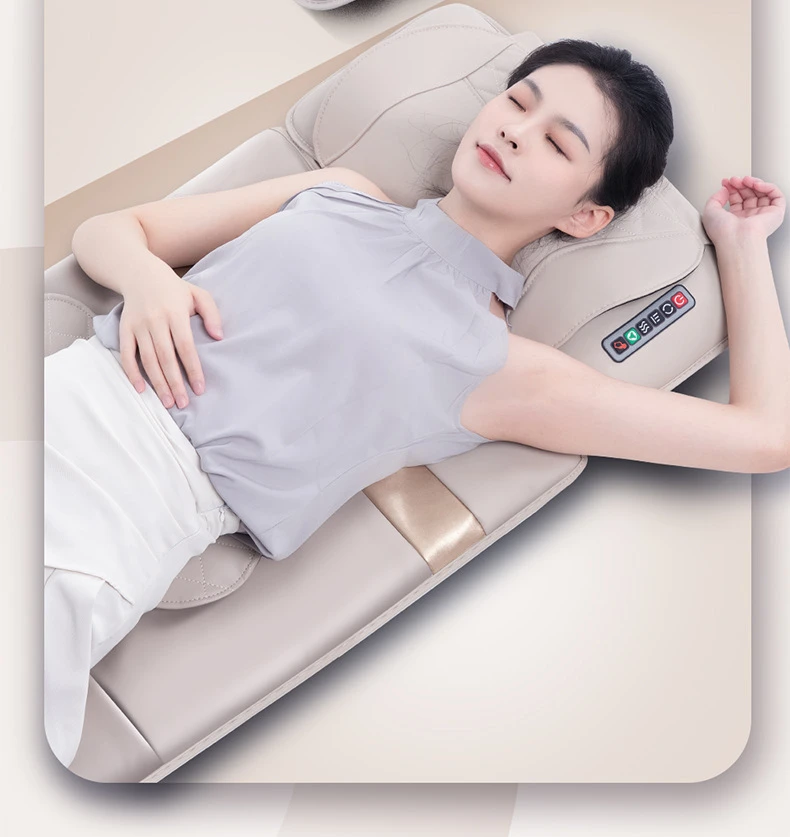 Cervical Spine Back Waist Electric Heating Massage Equipment for Full Body Multi-functional Massage Mattress