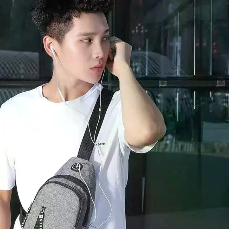Men Multifunctional Shoulder Chest Crossbody Bags Casual Travel Sling Bag