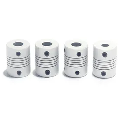 1pcs D18L25 Aluminum Alloy Elastic Coupling Winding Screw Motor Encoder Inner Hole 3mm 4mm 5mm 6mm 7mm 8mm 10mm 6.35mm