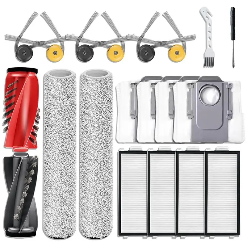 【passione】accessori-per-robot-aspirapolvere-spazzola-principale-spazzola-laterale-filtro-hepa-panno-lavapavimenti-sacchetto-raccoglipolvere-per-roborock-qrevo-curv-2-flow