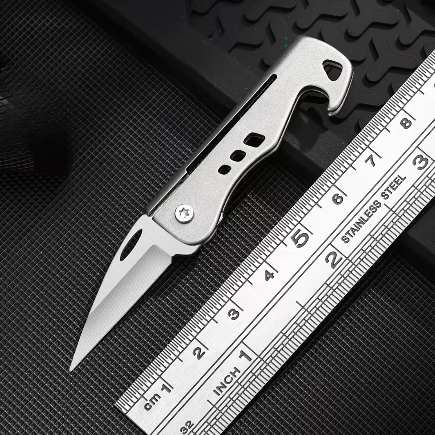 Pisau Gantungan Kunci Multifun - Power Key Tools ulasan dan harga