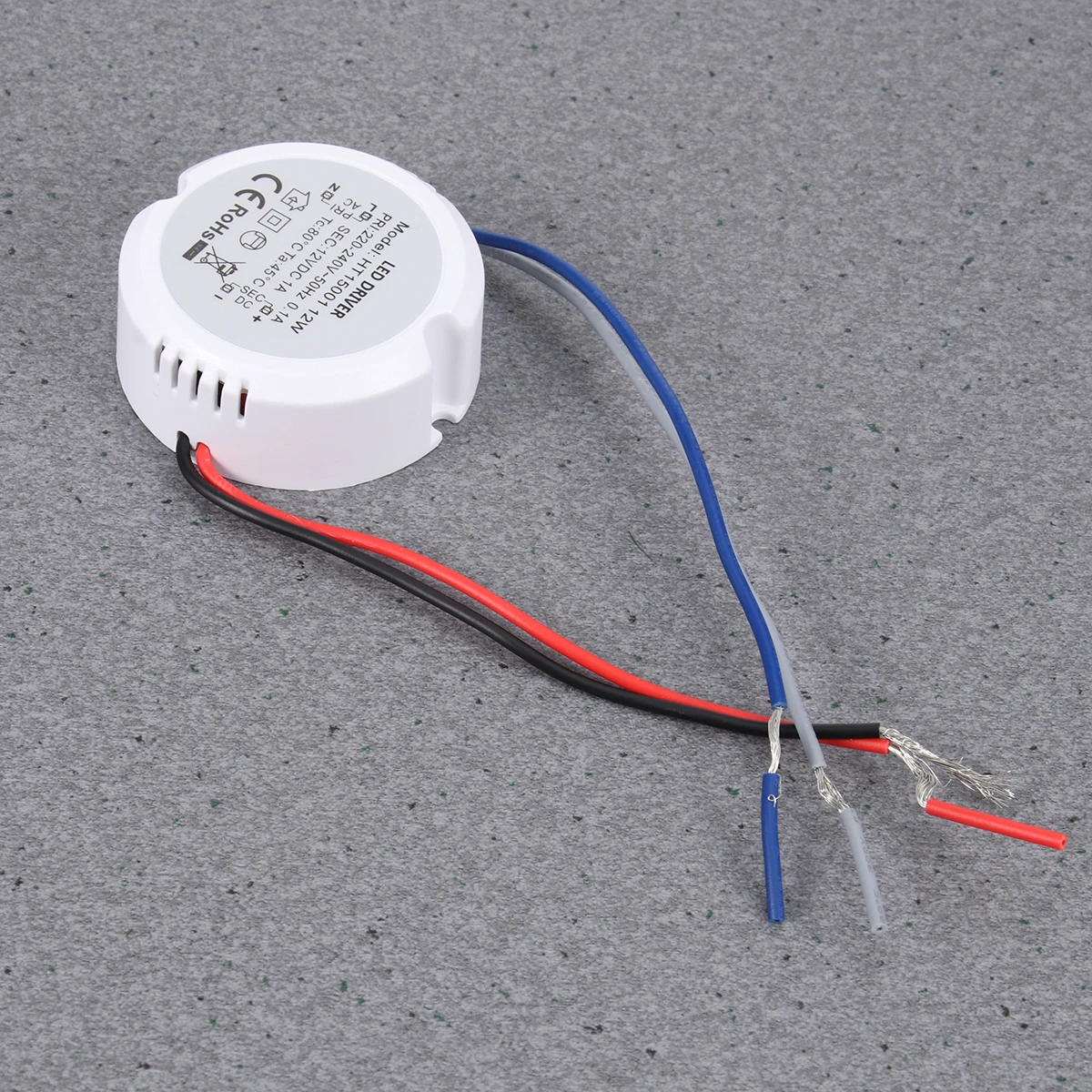 

12W 12V 1A Led Power Supply Driver Dc Output For Strip Rope Puck Lights Short Circuit Overload Protection Compatible Dimmers Led