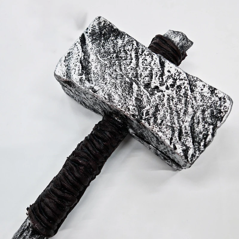 62CM marteau primitif Anime Figure jeu périphérique porte-clés Cosplay accessoires modèle PU figurines d'action cadeau jouets jeu pour garçons enfant