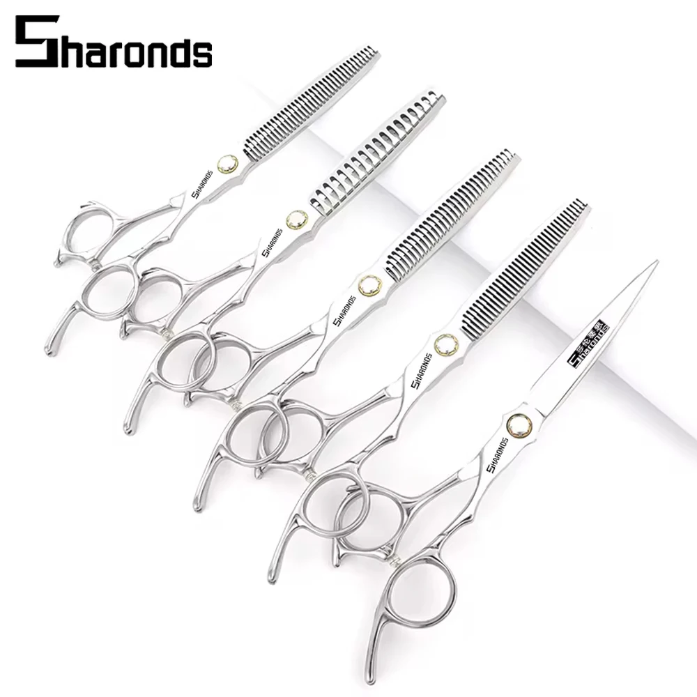 

SHARONDS Professional Hairdressing Scissors Hairdresser Specialized Clippers 6.5 Inch Barber Dedicated Thinning Hair Scissors