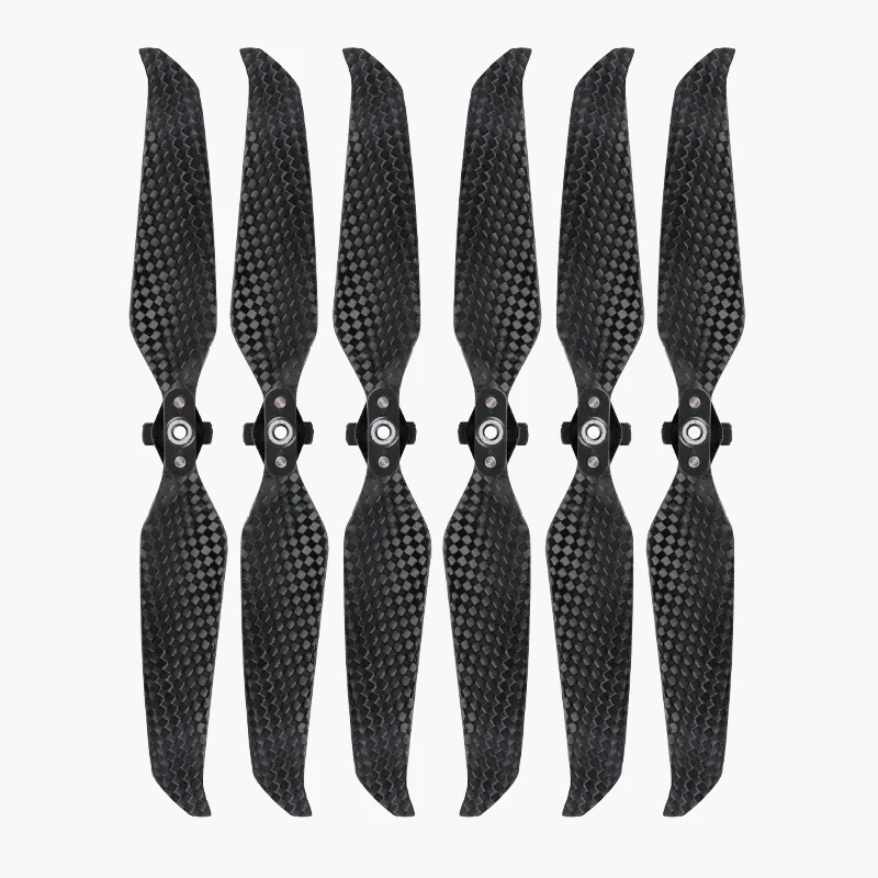 Copy 4Pcs/Set  Carbon Fiber Low Noise Propeller 7238F For DJI Mavi Air 2/Air 2s Drone Parts Drone Accessories