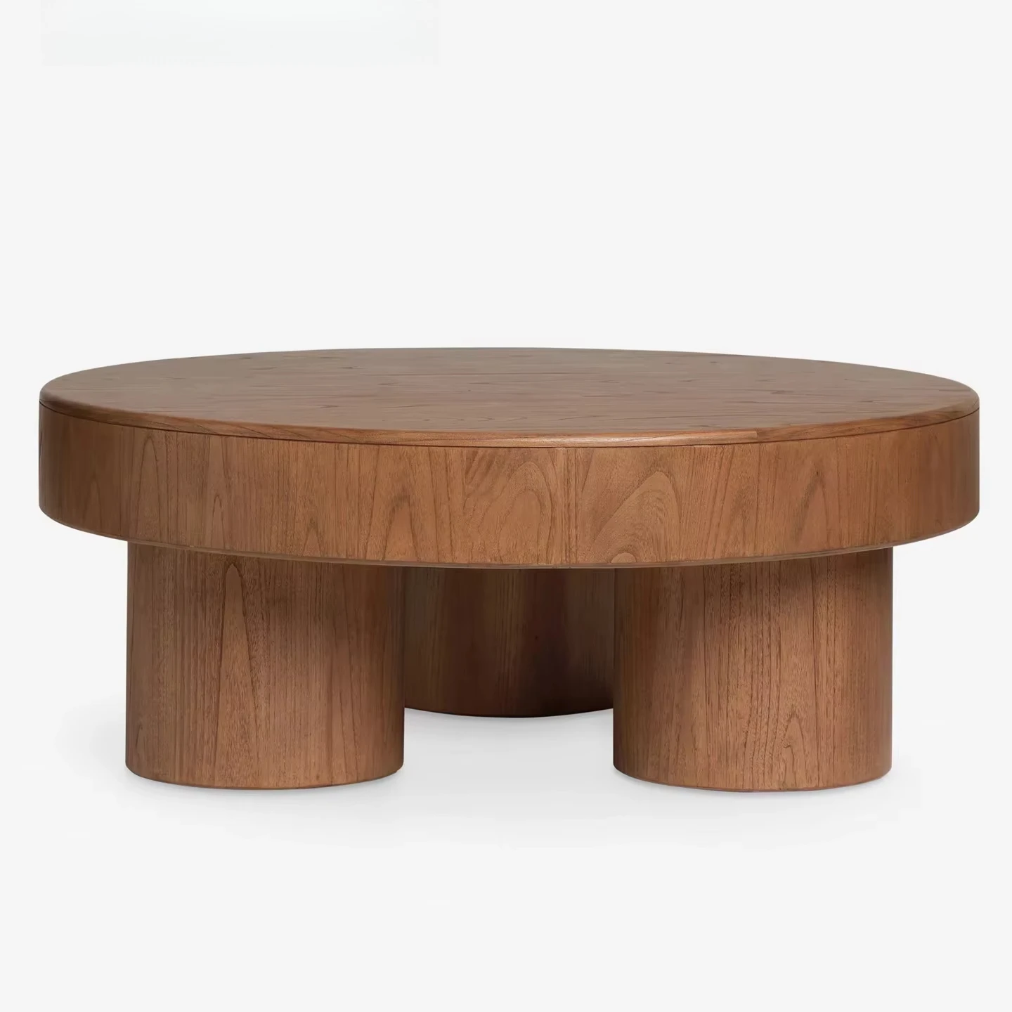 

✘x Wooden Side Table Simple High-End Wabi-Sabi Style for Small Apartments Home Living Serving Tea & Coffee Table&