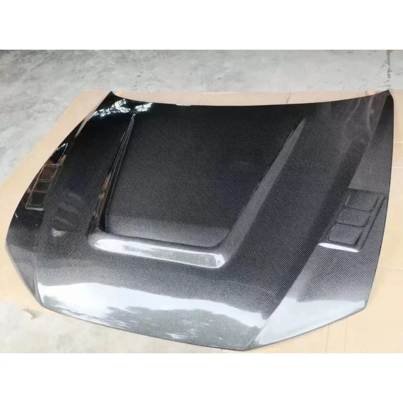 

Carbon Fiber Hood Engine Cover for Audi A6 C8 High Gloss Light Weight Car Accessories