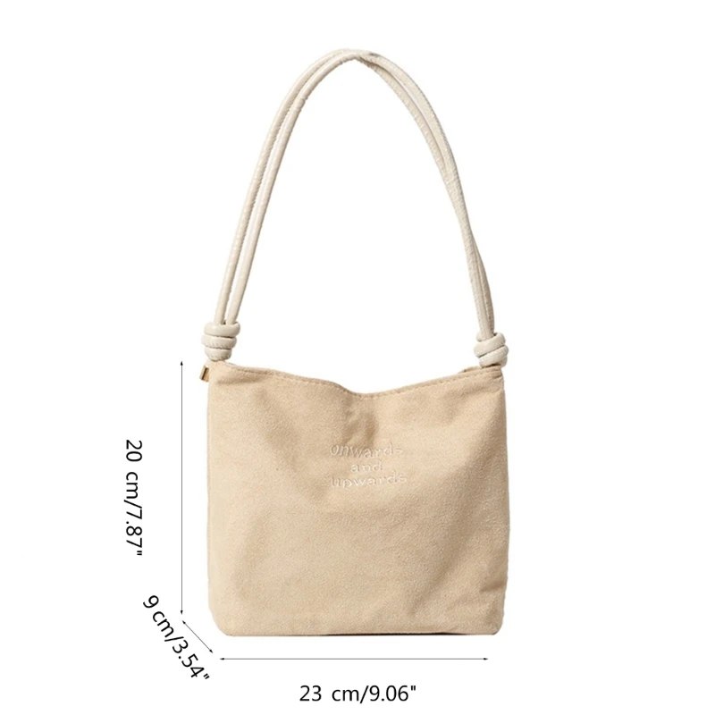 Schultertasche modernen Stil, Unterarmtaschen, Beuteltasche für Damen und Mädchen E74B