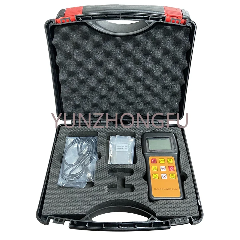 Intelligent digital coating thickness measuring instrument for powder coating