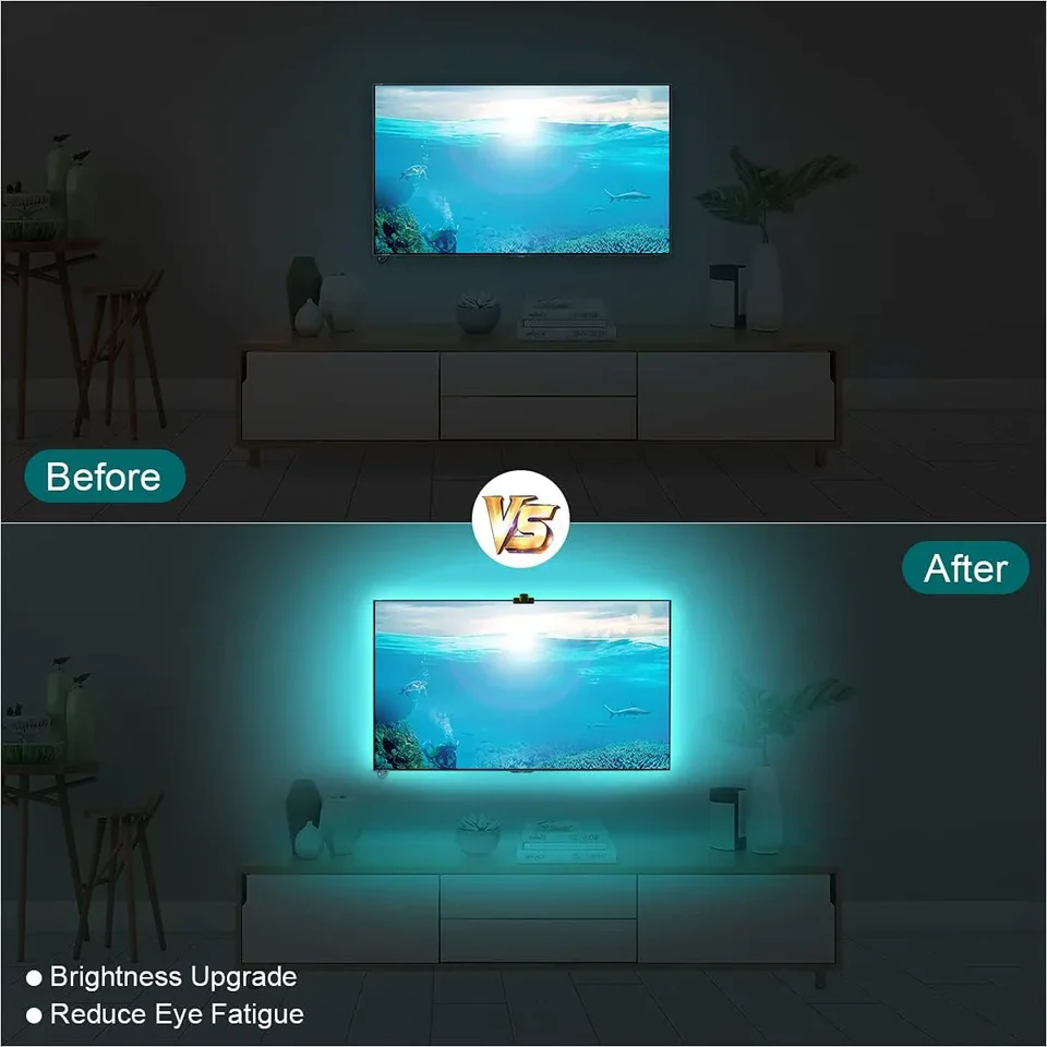 55～75インチ画面対応 スマートTV LEDバックライト カメラ付き RGBIC