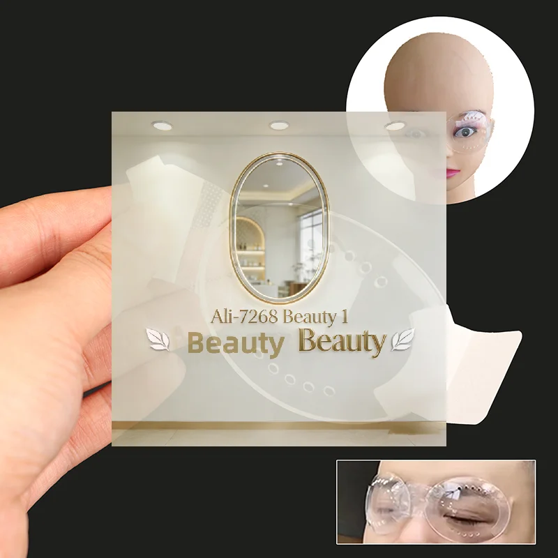 Self-adhesive Clear Plastic Eye Care Eye Shield With 10 Holes Needed After Ophthalmic Surgery Collision Avoidance Eye Protection