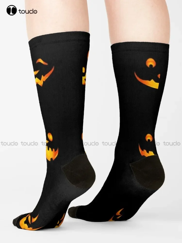 Halloween Multi Faces Funny Socks For Women Personalized Custom Unisex Adult Socks Teen Socks Halloween Christmas Gift