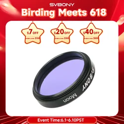 Svbony Professional Astronomy Filter 1.25'' MOON / UV-IR/CLS  Filter for Astronomy Telescope Eyepiece Observations