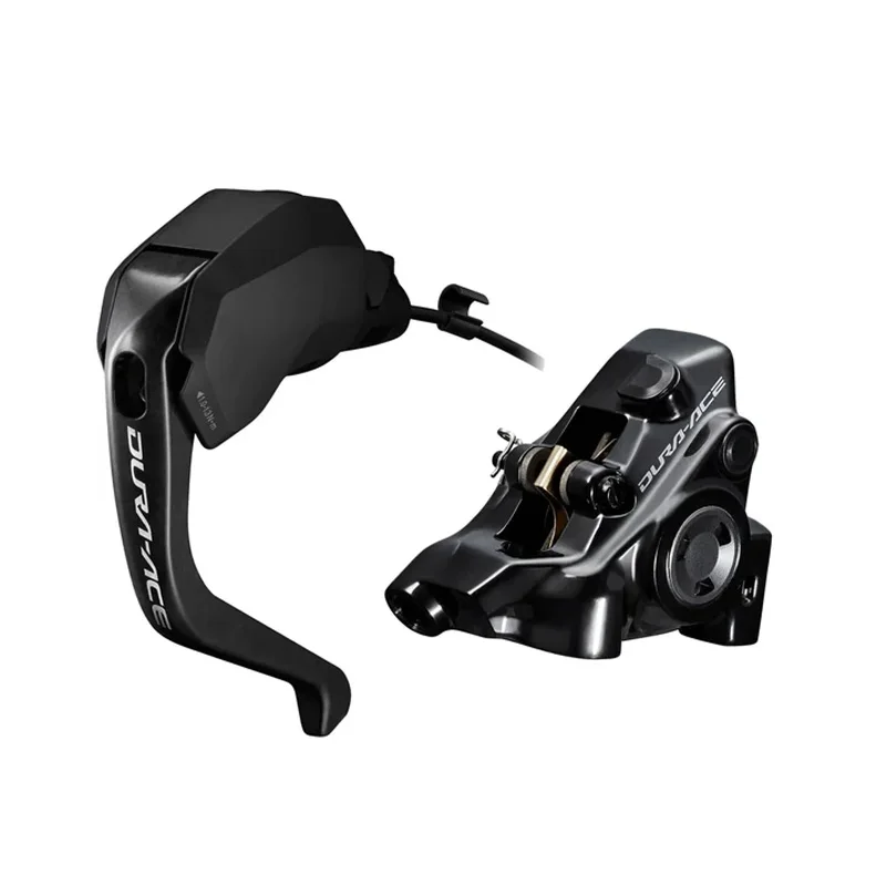 SHIMANO Dura-Ace Di2 TT ST-R9180 رافعة التحول/الفرامل + BR-R9270 قرص الفرامل الهيدروليكية لمحاكمة الوقت/دراجة الترياتلون الأصلية