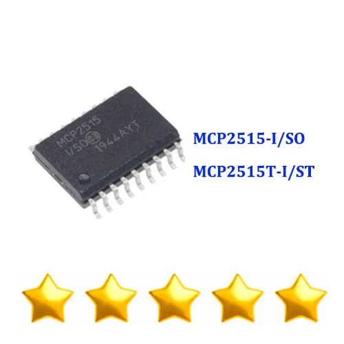 

10PCS MCP2515 MCP2515-I/SO SOP18 MCP2515T-I/ST TSSOP20 100% New Original Interface Controller