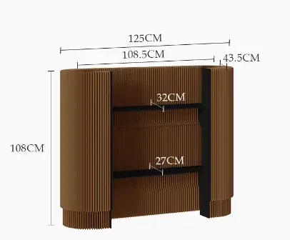 Folding paper front desk welcome reception desk cash register clothing store simple counter shopping mall exhibition mobile bar