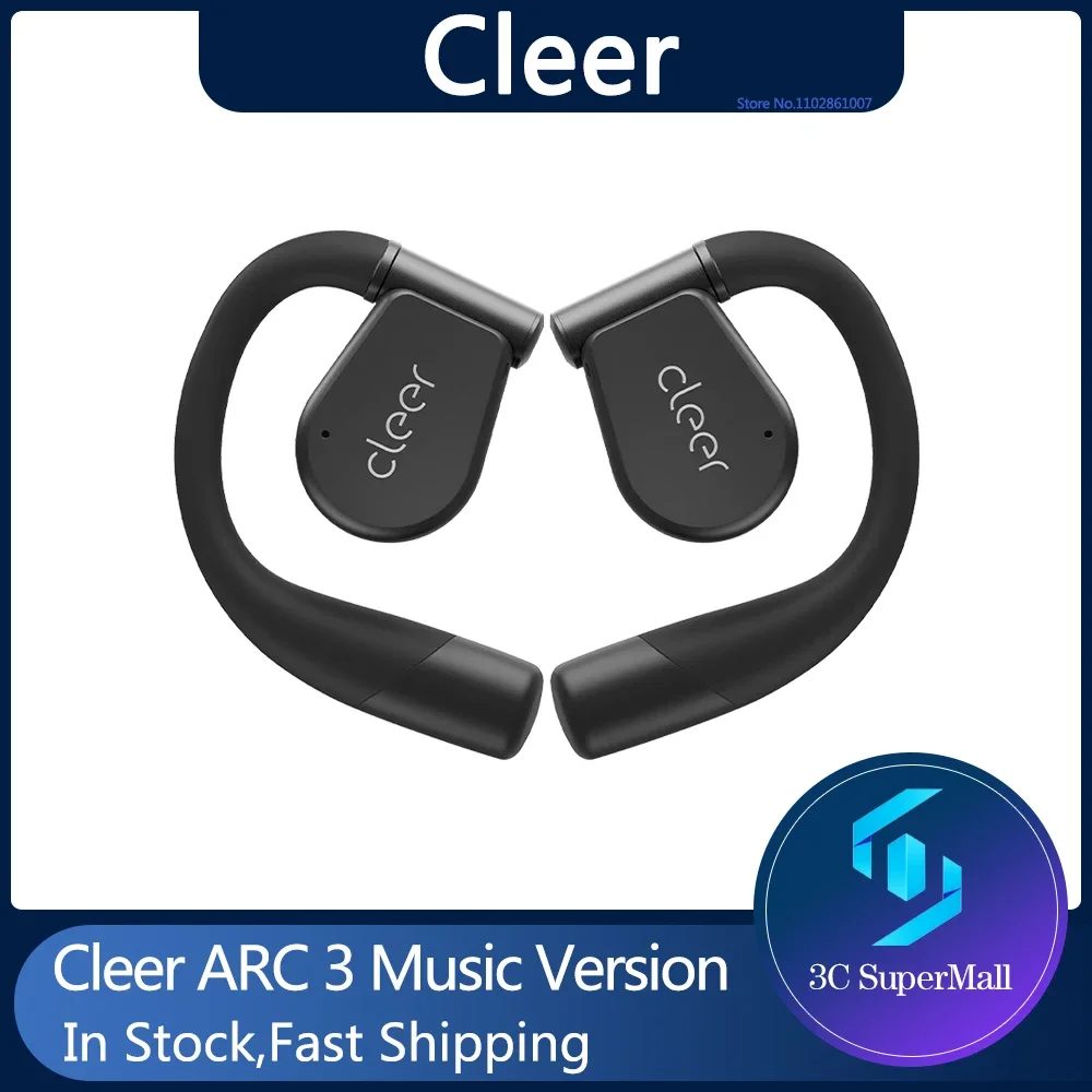 Original Cleer ARC 3 Music Version Open-Ear Headphones,2024 New Arrival!