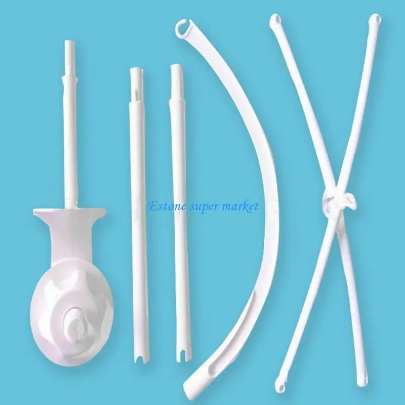 

090B Crib Accessories Musical Toy for Baby Interactive Crawling Grabbing Bed Claw Mobile with Music Infant Funny Gift