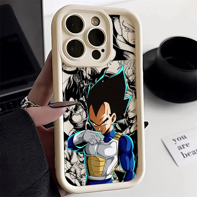 Anime VegetaS Trunks Phone Case for Samsung S26 S25 S24 S23 S22 S21 S20 F06 M16 Note 20 FE Plus Ultra 4G 5G Silicone TPU Cover