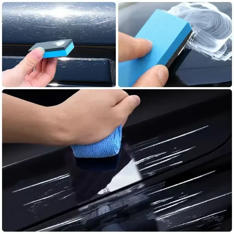 Car Paint Scratch Repair Set Auto Scratch Remover Paint Care Tools Paint Remover Scratch Repair Wax For Automobile Motorcycle