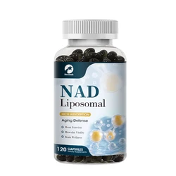 Kexinsh NAD Supplement Liposomal Pure NAD + Supplement Capsules 1000mg Resveratrol, Stamina & Healthy Aging